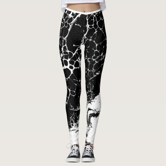  Leggings blanco y negro (Voorkant)