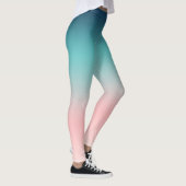 Leggings Blauw naar roze Sunset Ombre (Rechts)