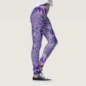 Leggings ~ blauw paars ~ Origineel (Rechts)