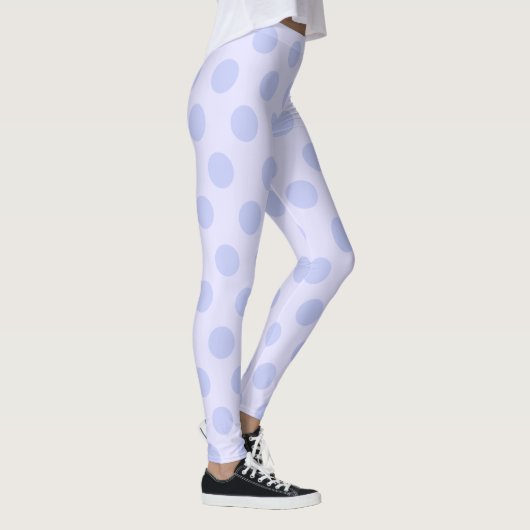 Leggings blauwe poladots (Rechts)