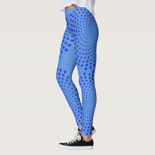 Leggings - Blauwe sterren (Links)