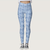 leggings blauwe strepen (Voorkant)