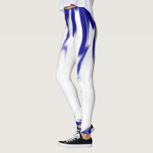 Leggings blauwe verf (Links)