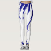 Leggings blauwe verf (Voorkant)
