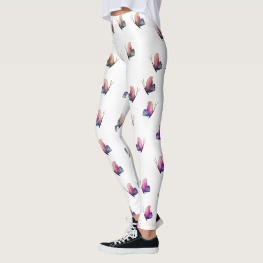 Leggings blauwe vlinders (Links)