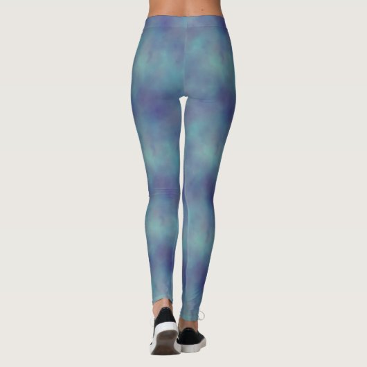leggings blauwe wolken (Achterkant)