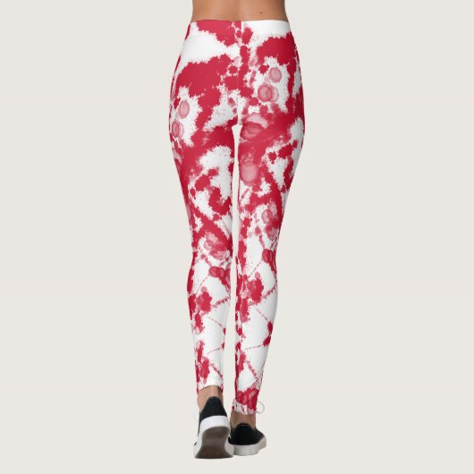 Leggings bloedplaatjes (Achterkant)