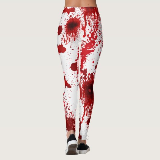 Leggings bloedspatten (Achterkant)