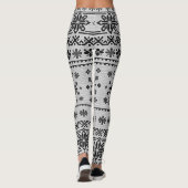 Leggings bloeien (Achterkant)