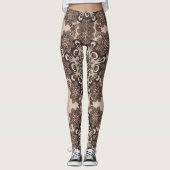 leggings bloem mandala (Voorkant)