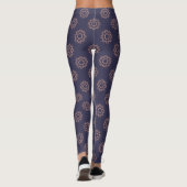 leggings bloemen (Achterkant)