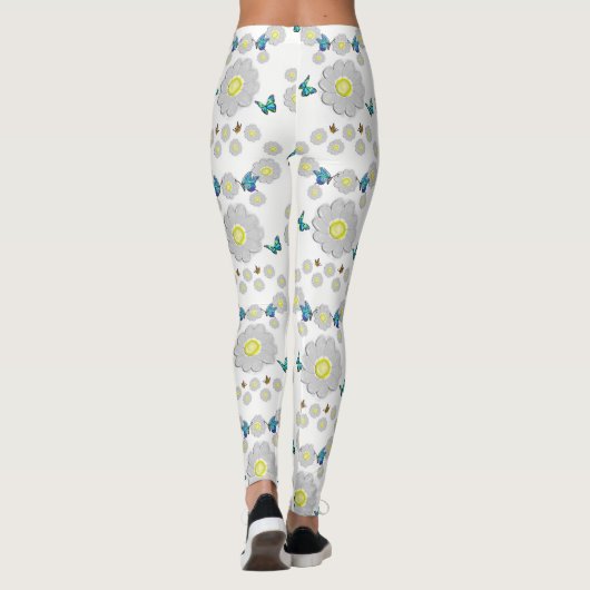 Leggings Bloemen (Achterkant)