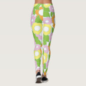 Leggings Bloemen Design (Achterkant)