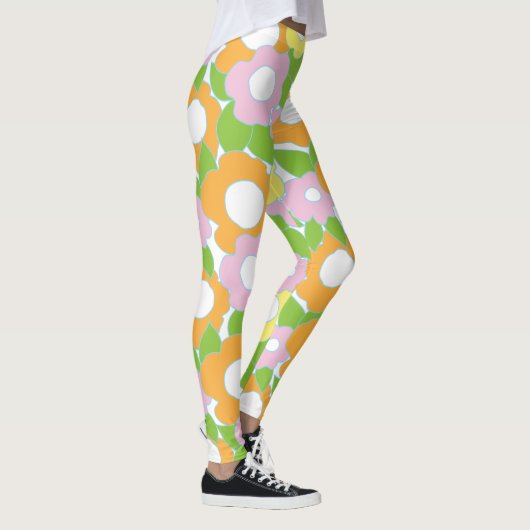 Leggings Bloemen Design (Rechts)