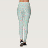 Leggings bloemen en enveloppen (Achterkant)