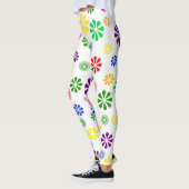 Leggings/Bloemen en Spiralen Leggings (Links)