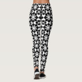 leggings bloemen en sterren (Achterkant)