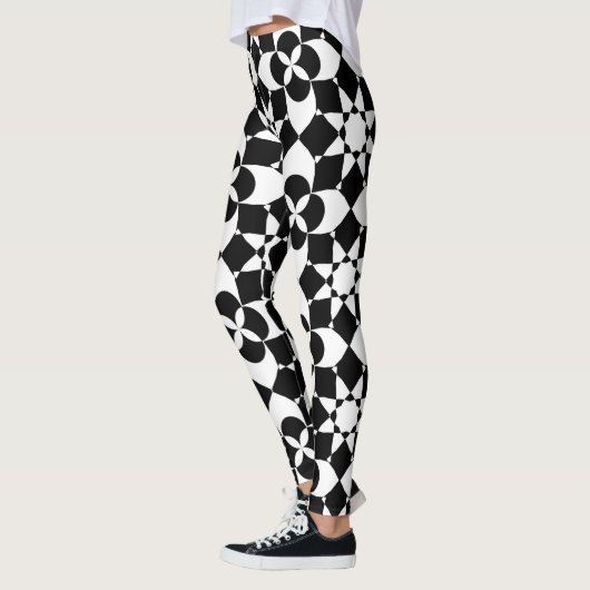 leggings bloemen en sterren (Links)