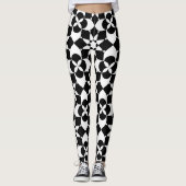 leggings bloemen en sterren (Voorkant)