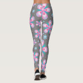leggings bloemen en sterren (Achterkant)