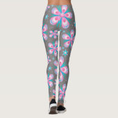 Leggings/Bloemen en Sterren Leggings (Achterkant)