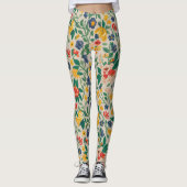 Leggings bloementhema (Voorkant)