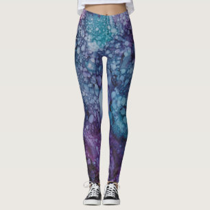 Leggings Blues/Purples Inktontwerp
