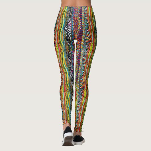 Leggings / Bokser Athletic-draag (Achterkant)