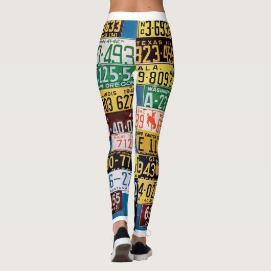 Leggings Borden licentie (Achterkant)