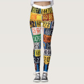 Leggings Borden licentie (Voorkant)