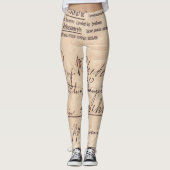 Leggings briefkaart (Voorkant)
