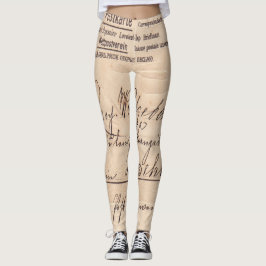 Leggings briefkaart