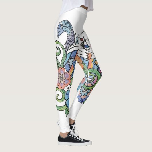 Leggings broek henna (Rechts)