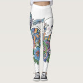Leggings broek henna (Voorkant)