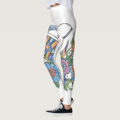 Leggings broek henna (Links)