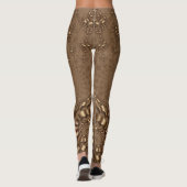 Leggings ~Brown Tan 3D ~ Original (Achterkant)