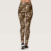 Leggings - Bruine bruine bubbels (Achterkant)