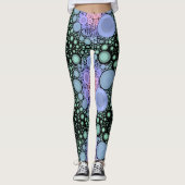 LEGGINGS - Bubbel Trouble - Abstract Design (Voorkant)