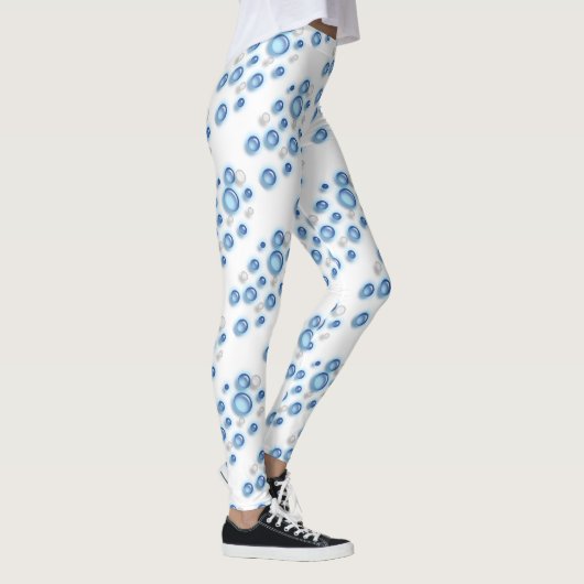 Leggings - Bubbles in Blauw (Rechts)