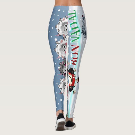 Leggings Caganer Catalunya by Simonsitos (Achterkant)