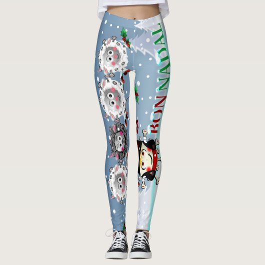 Leggings Caganer Catalunya by Simonsitos (Voorkant)