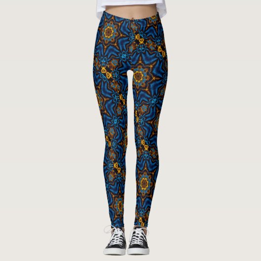 leggings caleidoscoop (Voorkant)