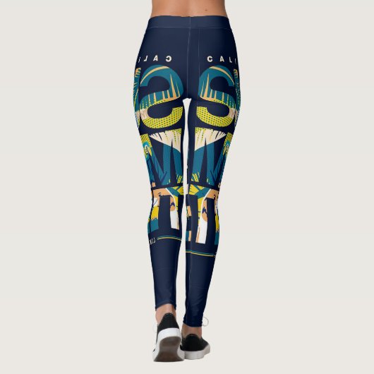 Leggings California surf (Achterkant)