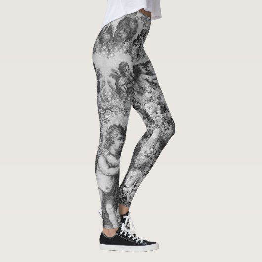 Leggings cherubins angina gris (Rechts)