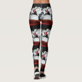 Leggings: Collectie sport (Bowling Pins 2) Leggings (Achterkant)
