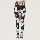 Leggings: Collectie sport (Bowling Pins 2) Leggings (Voorkant)