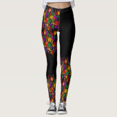Leggings Colorful Paintball Splotto (Voorkant)