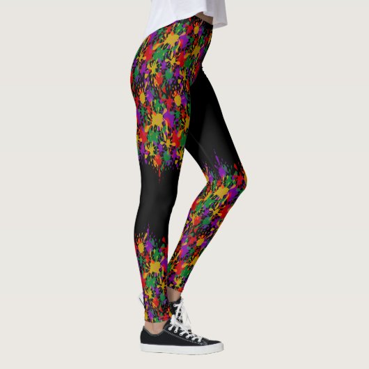 Leggings Colorful Paintball Splotto (Rechts)