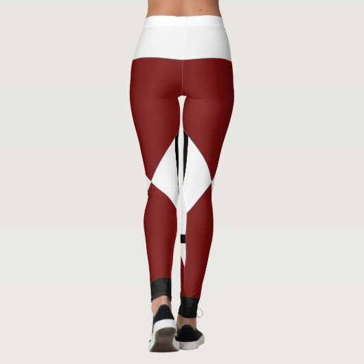 Leggings Compositie I zuigtabletten met 4 lijnen R (Achterkant)