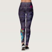 LEGGINGS DAEJA VU Chow (paarse/magenta tones) (Achterkant)